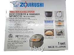 Zojirushi Rice Cooker & Warmer Induction Heating System NP-HCC10 5.5 Cup OB READ