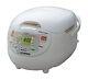 Zojirushi Rice Cooker Warmer Lcd Clock Timer Non Stick 10 Cup White Nszcc18 New
