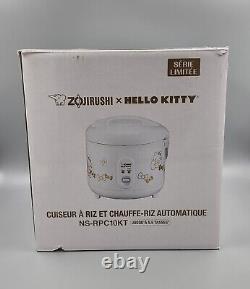 Zojirushi x Hello Kitty NS-RPC10KT Automatic Rice Cooker & Warmer 5.5-Cup